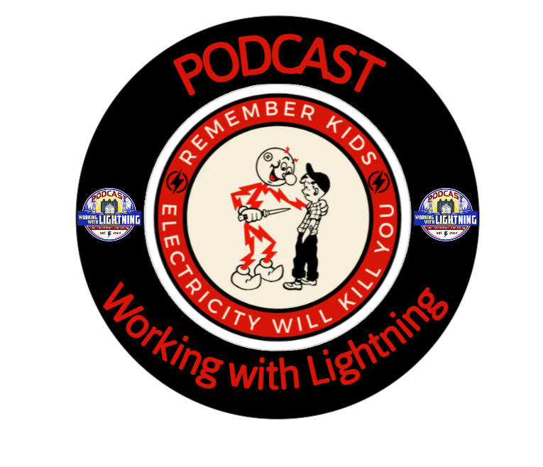 Kilowatt/Working with Lightning Sticker 2" or 3"